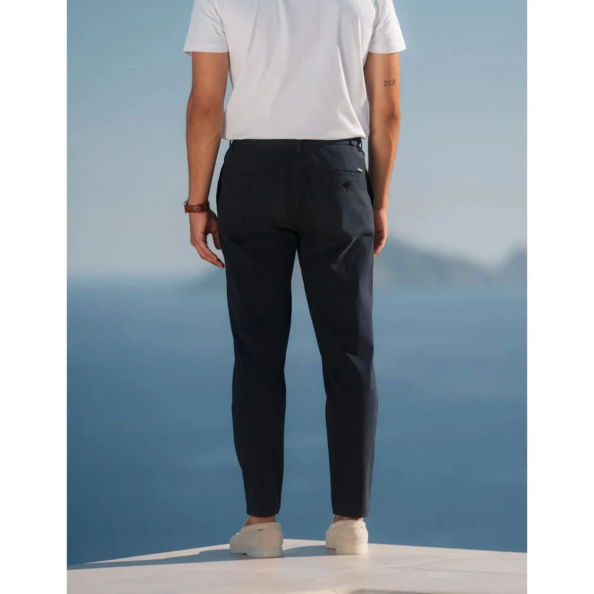 Belier Monaco Chino Trouser - Navy