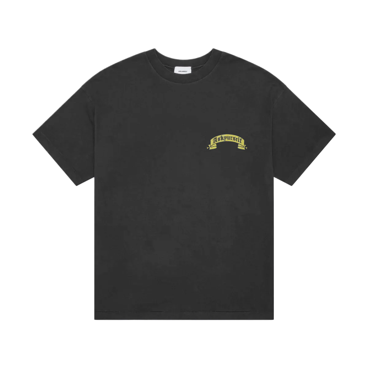 ASKYURSELF - YELLOW BANNED T-SHIRT