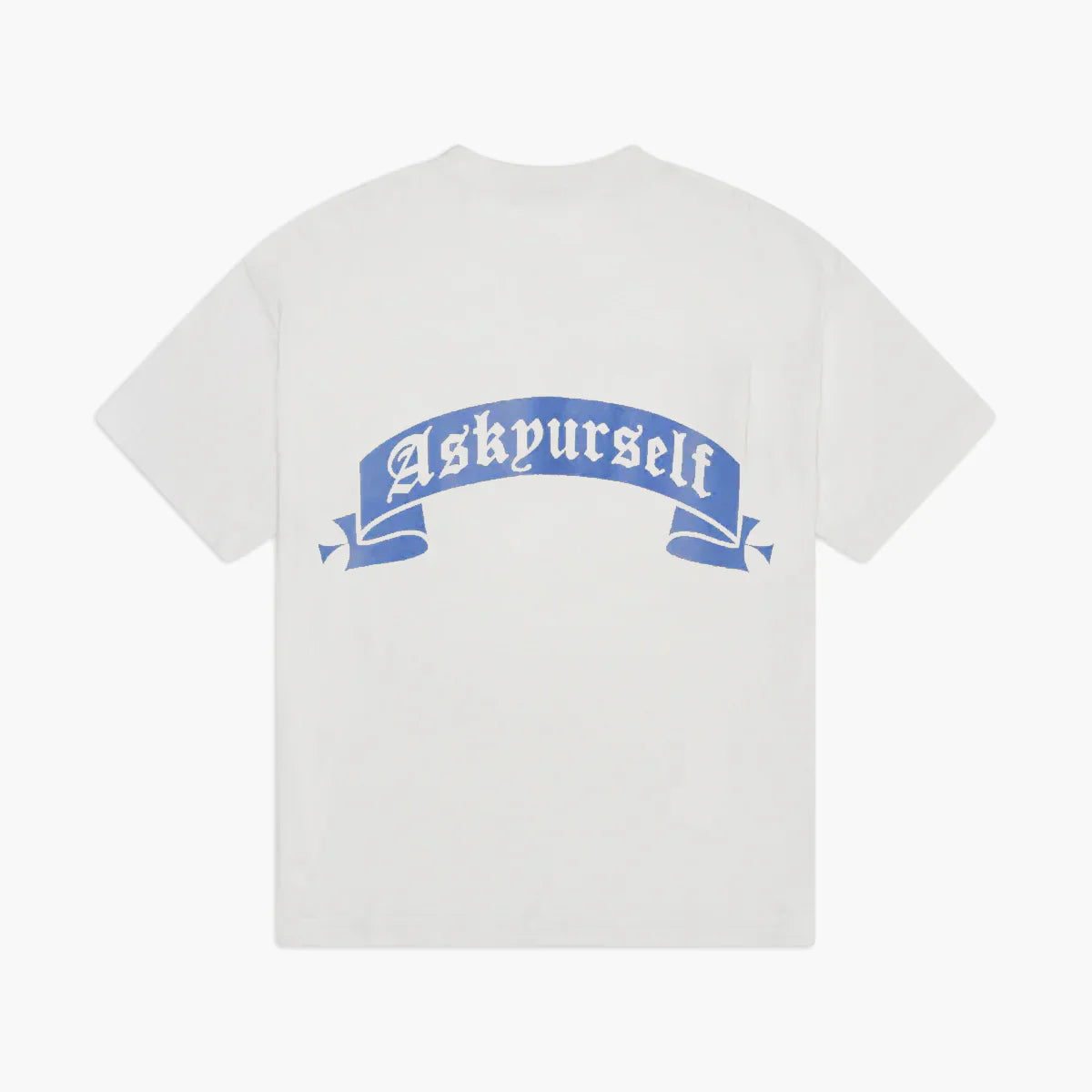 ASKYURSELF - BLUE BANNED T-SHIRT