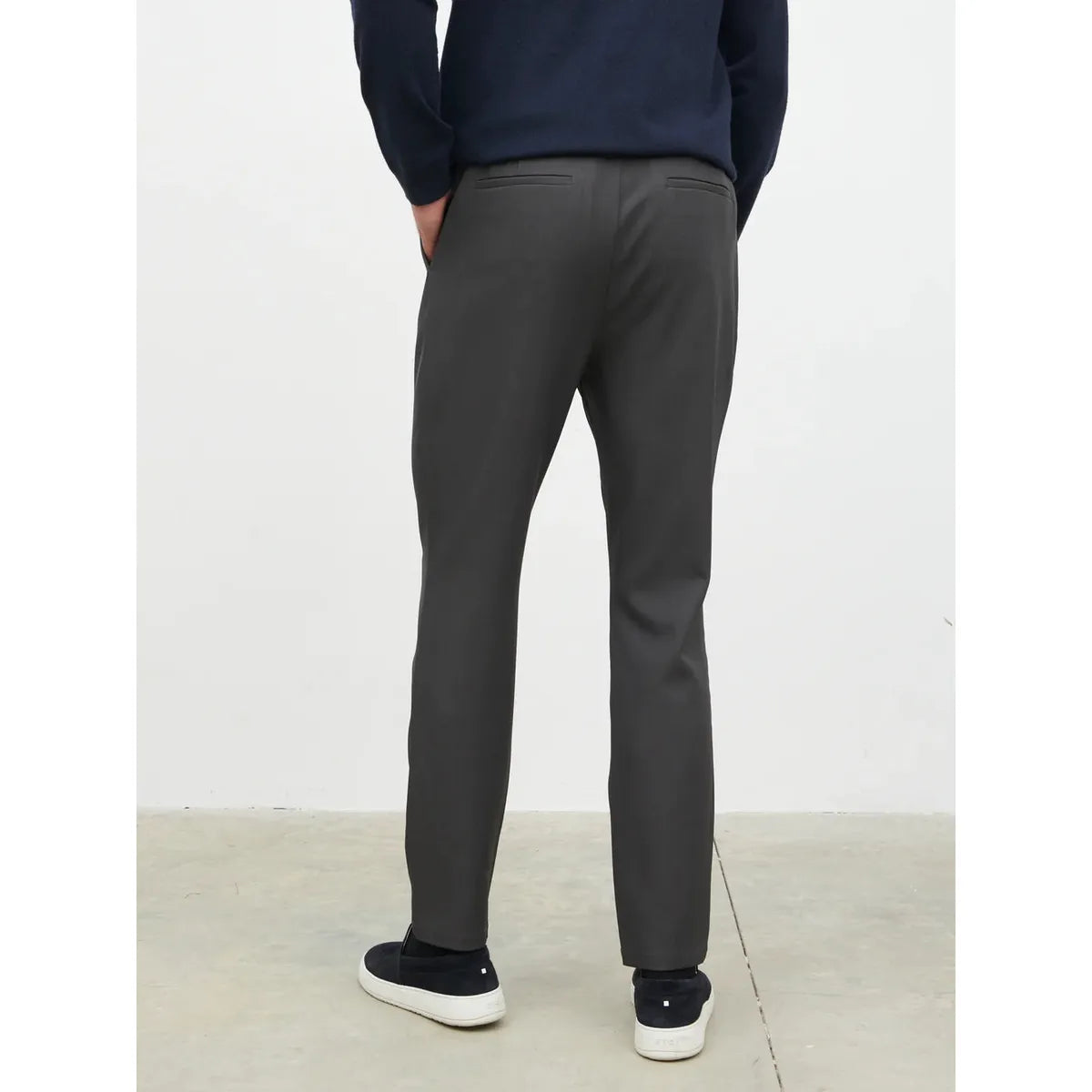 NOBL Axton Tailored Trousers Charcoal
