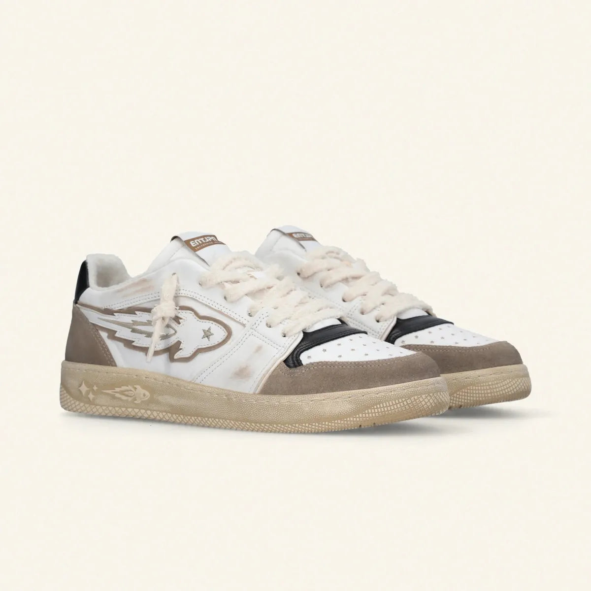 Enterprise Japan Egg Rocket Sneakers Vintage In Pelle