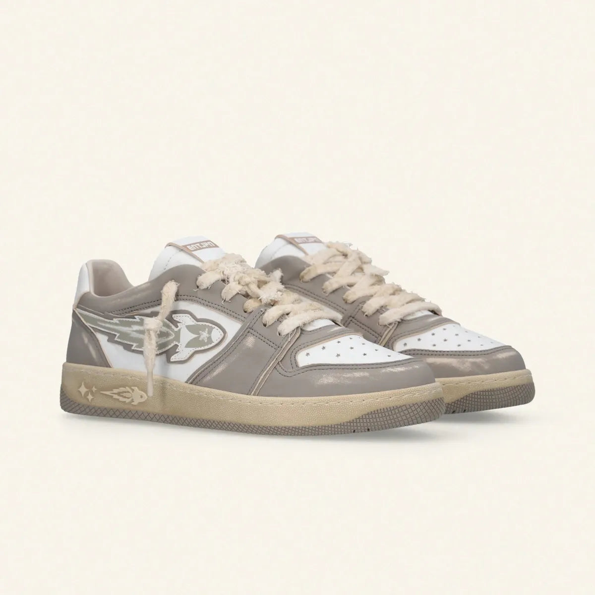 Enterprise Japan Egg Rocket Sneakers Grey/White