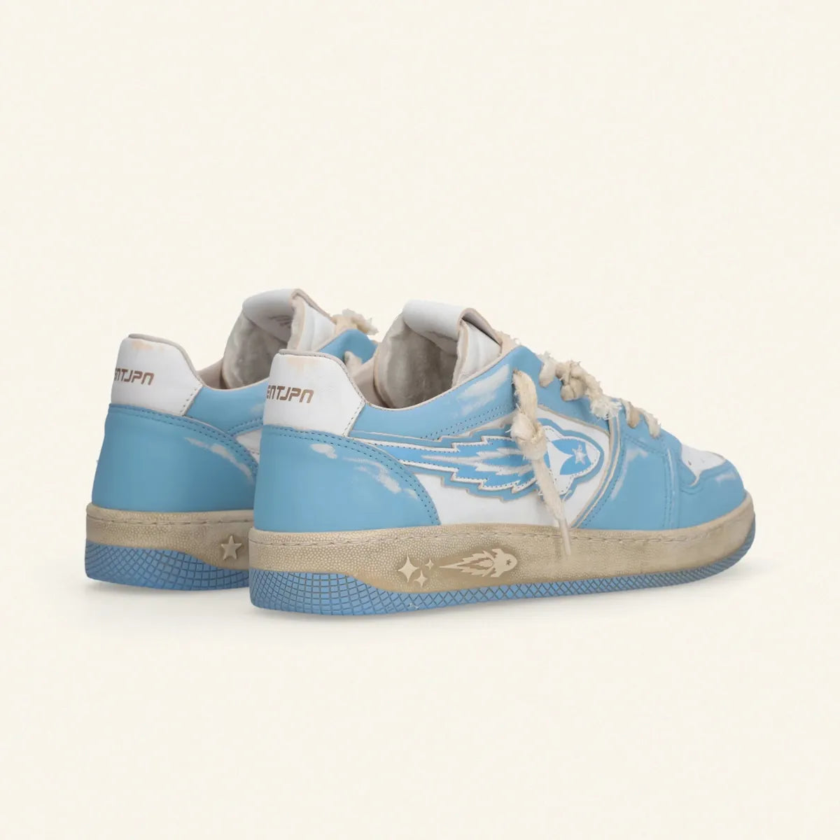 Enterprise Japan Egg Rocket Sneakers Light Blue/White