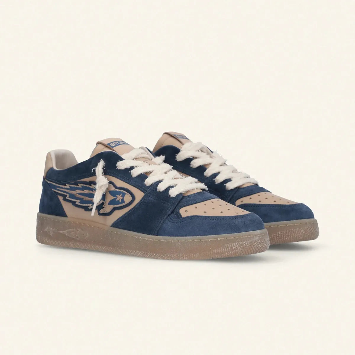 Enterprise Japan Egg Rocket Sneakers Blue/Beige