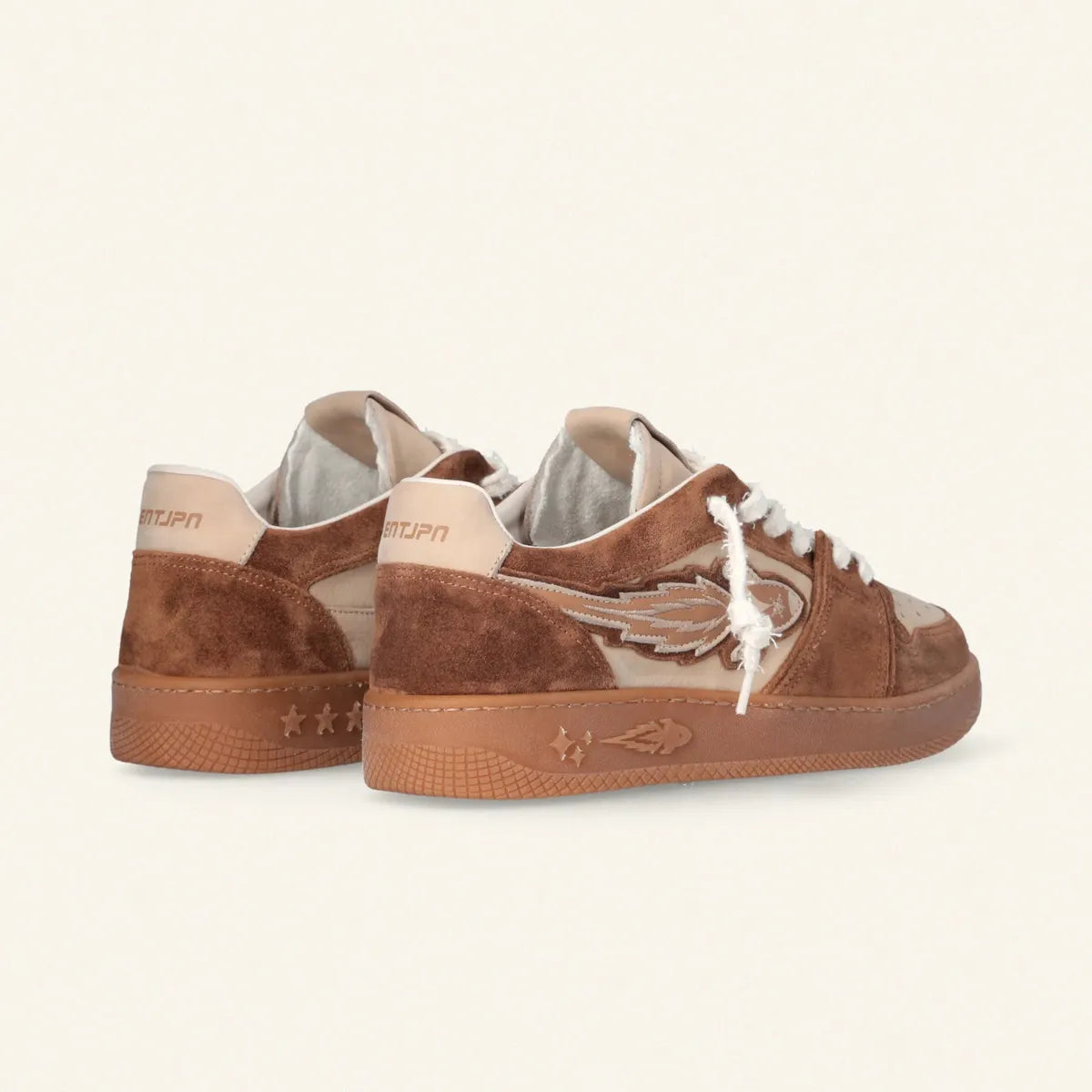 Enterprise Japan Egg Rocket Sneakers Brown/Beige