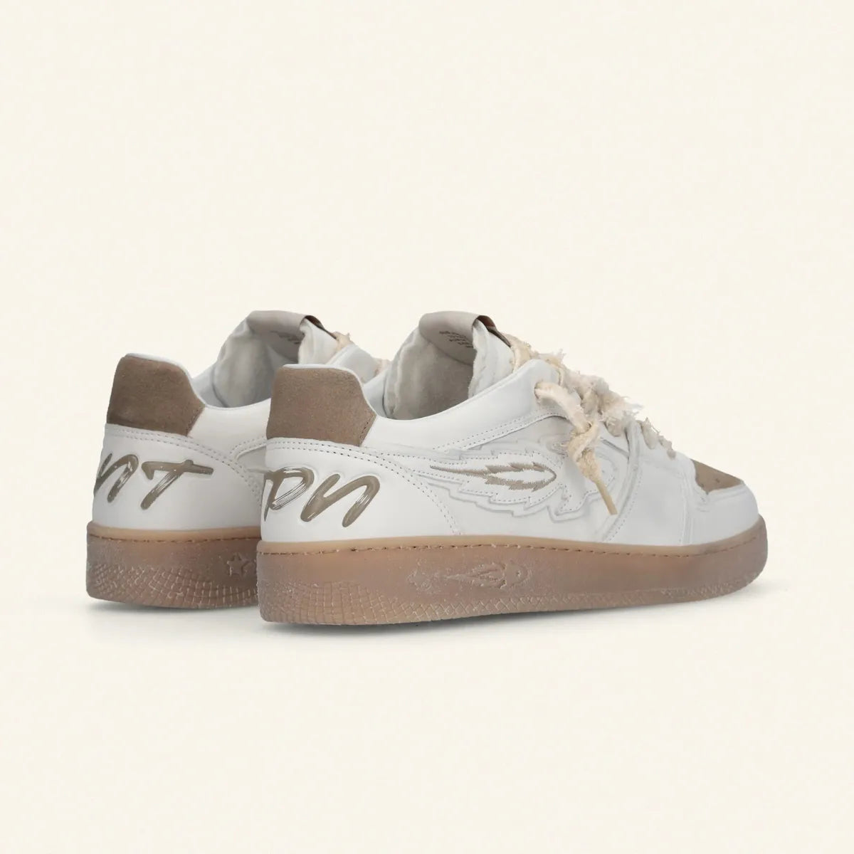 Enterprise Japan Egg Rocket Sneakers White/Beige