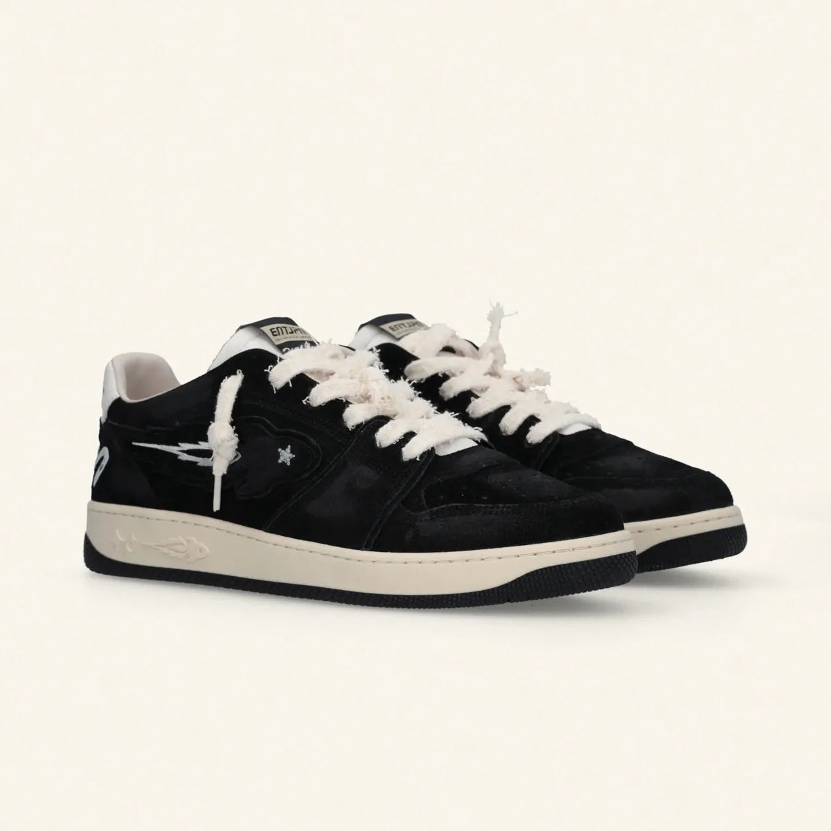 Enterprise Japan Egg Rocket Sneakers Black/Dirty White