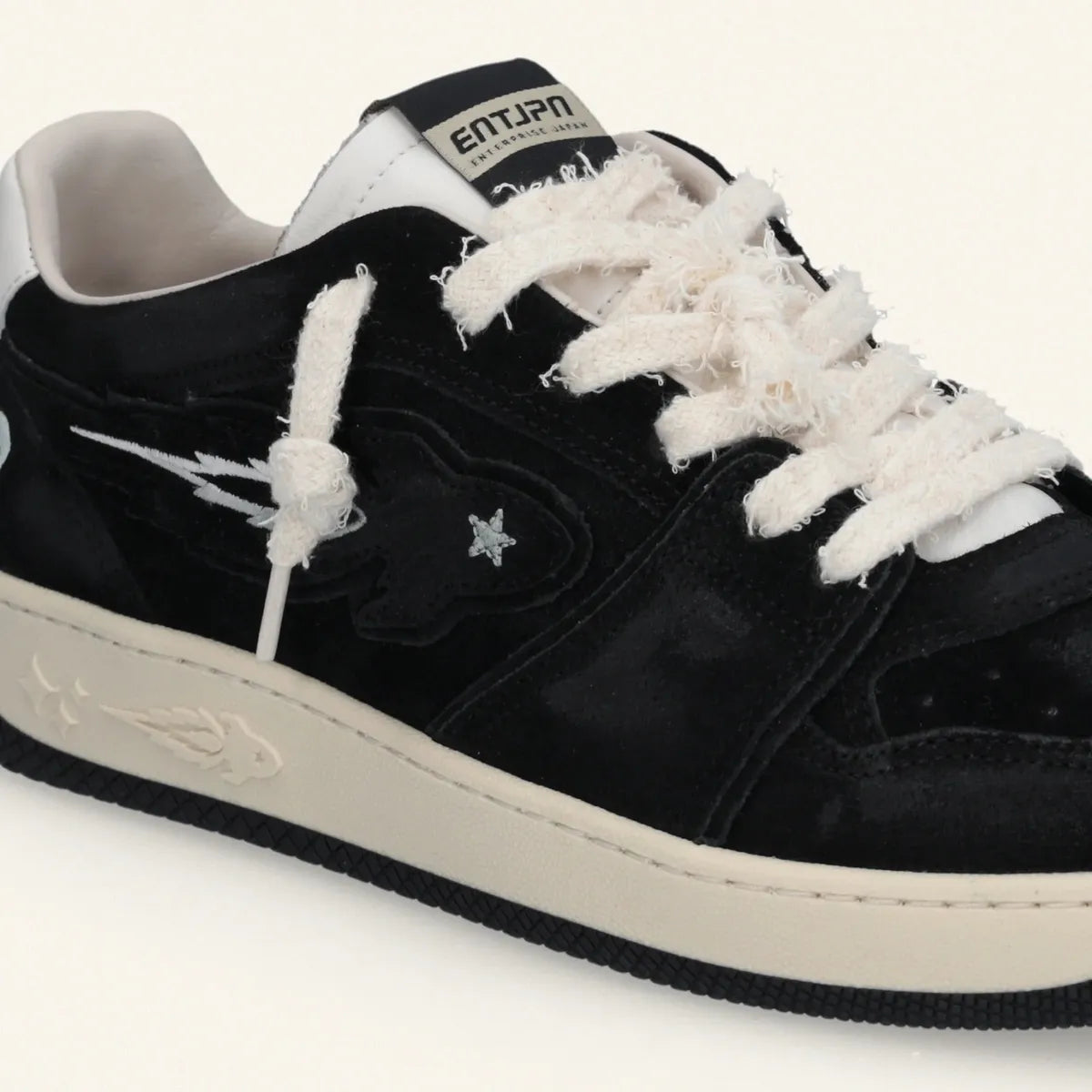 Enterprise Japan Egg Rocket Sneakers Black/Dirty White