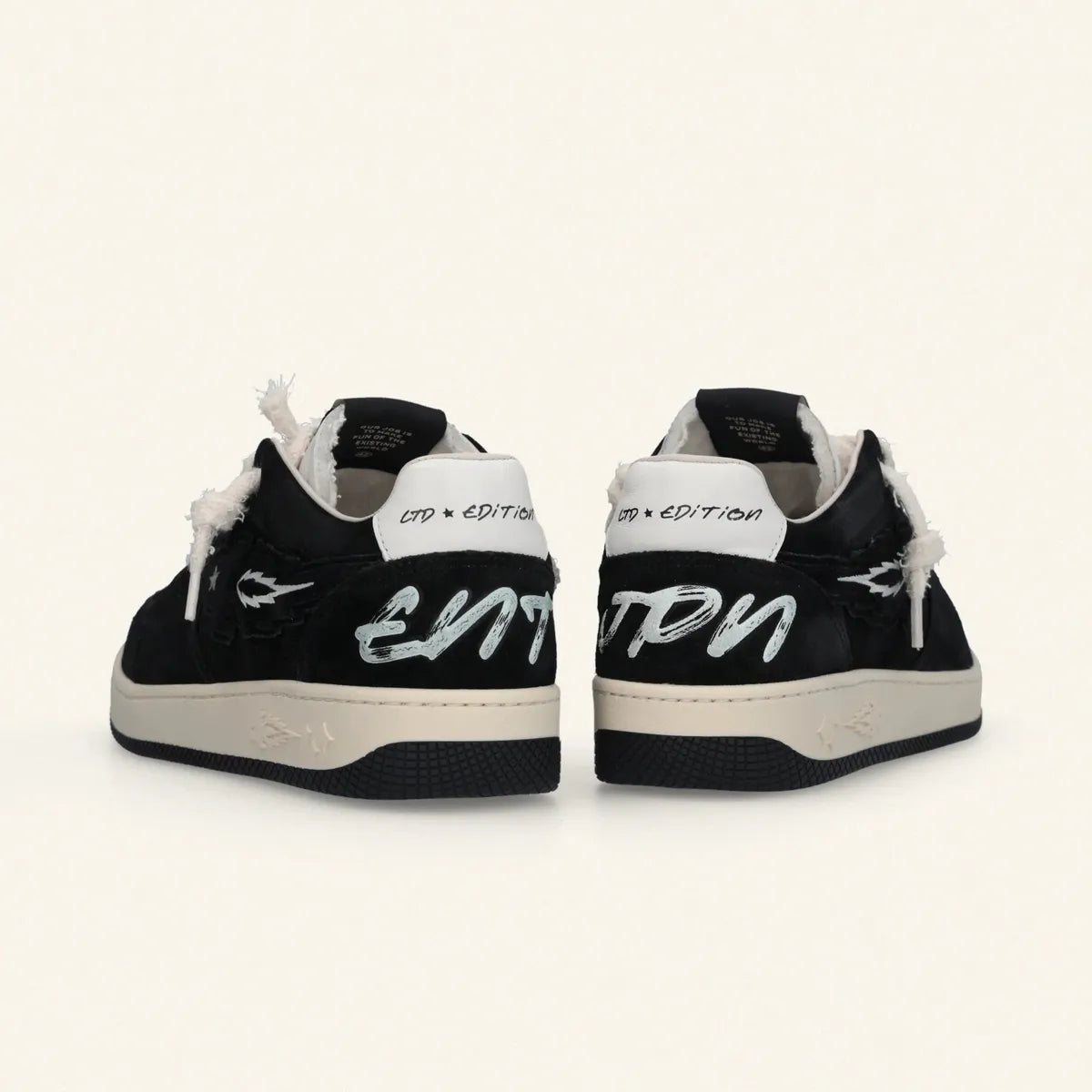 Enterprise Japan Egg Rocket Sneakers Black/Dirty White