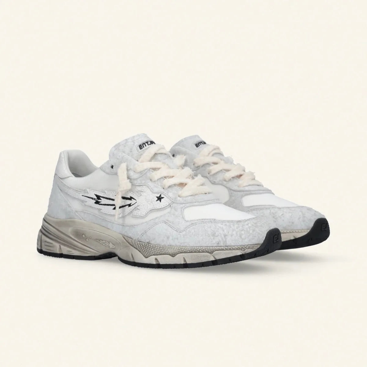 Enterprise Japan Rocket Running White Sneakers