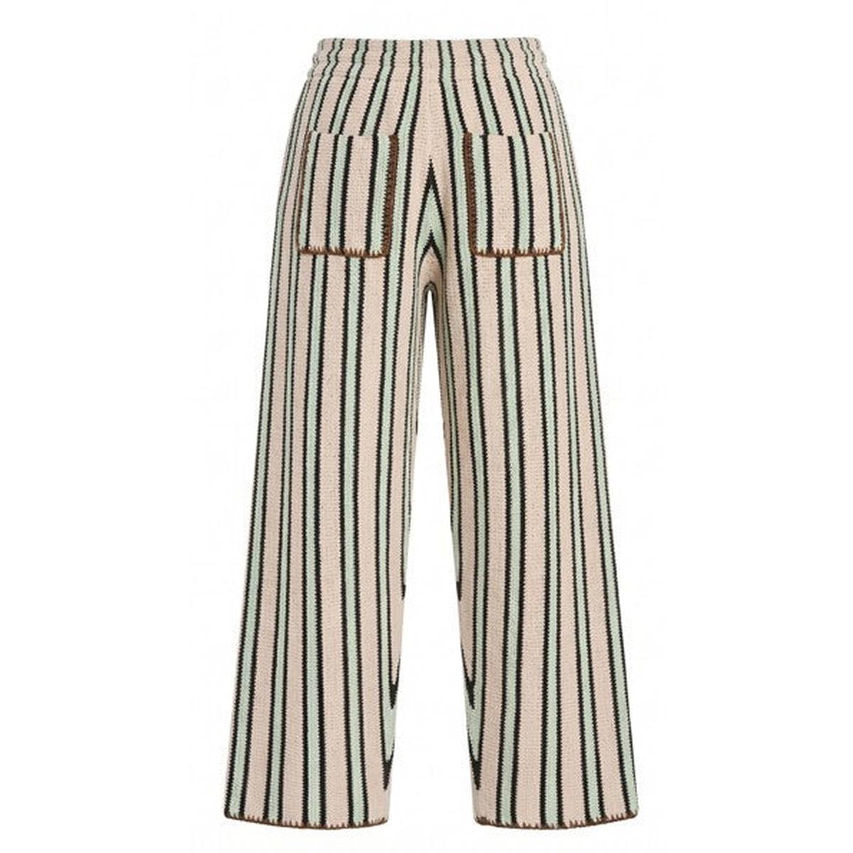 Caleb Pink Crochet Pants