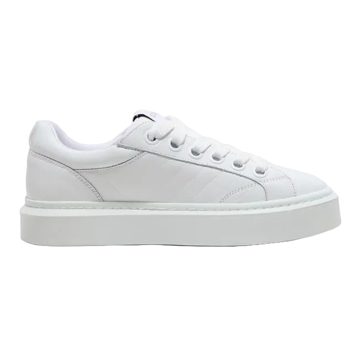 Cleens Ace Woven Leather Sneakers in Ice