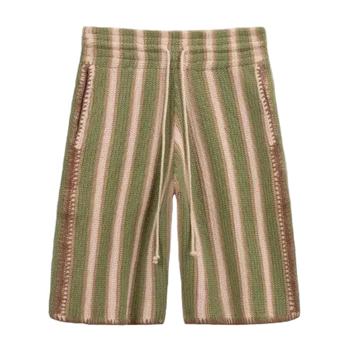 Caleb Green Crochet Shorts