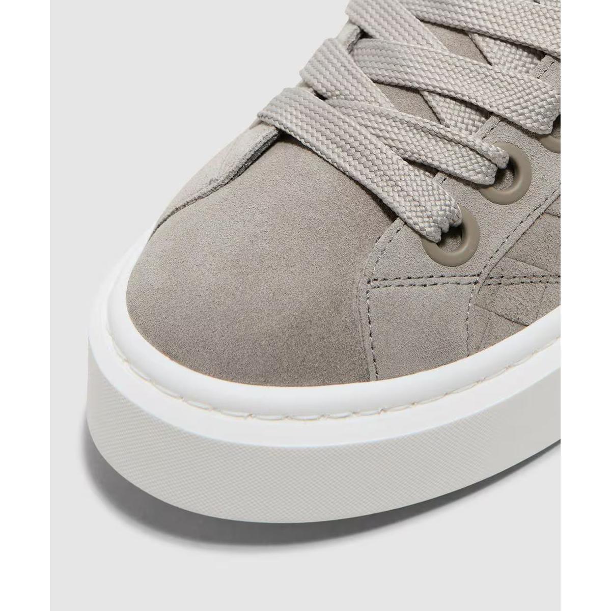 Cleens Ace Woven Suede Sneakers in Dune