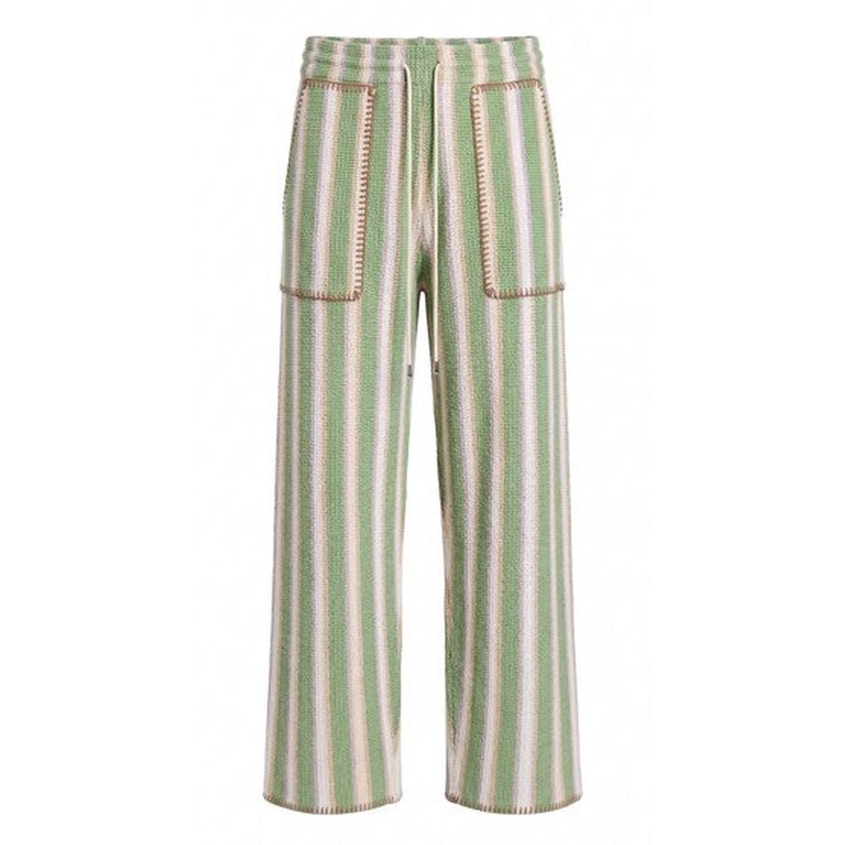 Caleb Green Crochet Pants