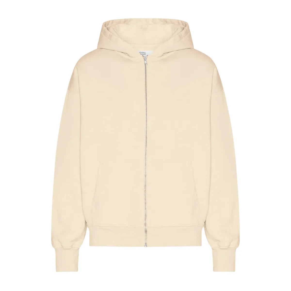 Colorful Standard Organic Oversized Zip Hood - Ivory White