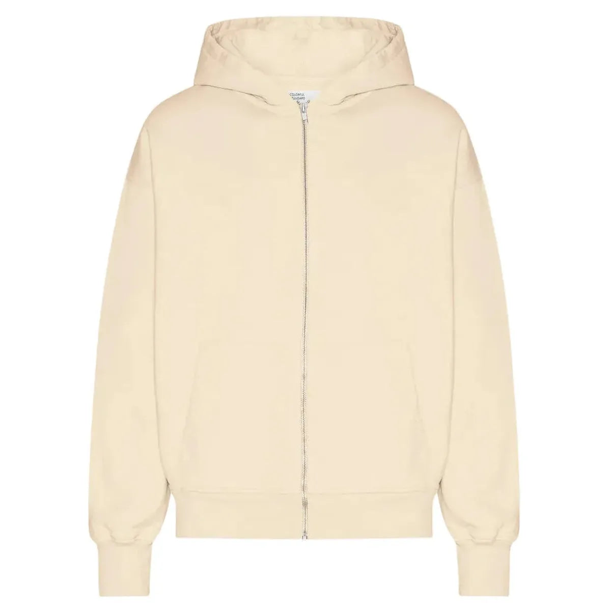 Colorful Standard Organic Oversized Zip Hood - Ivory White
