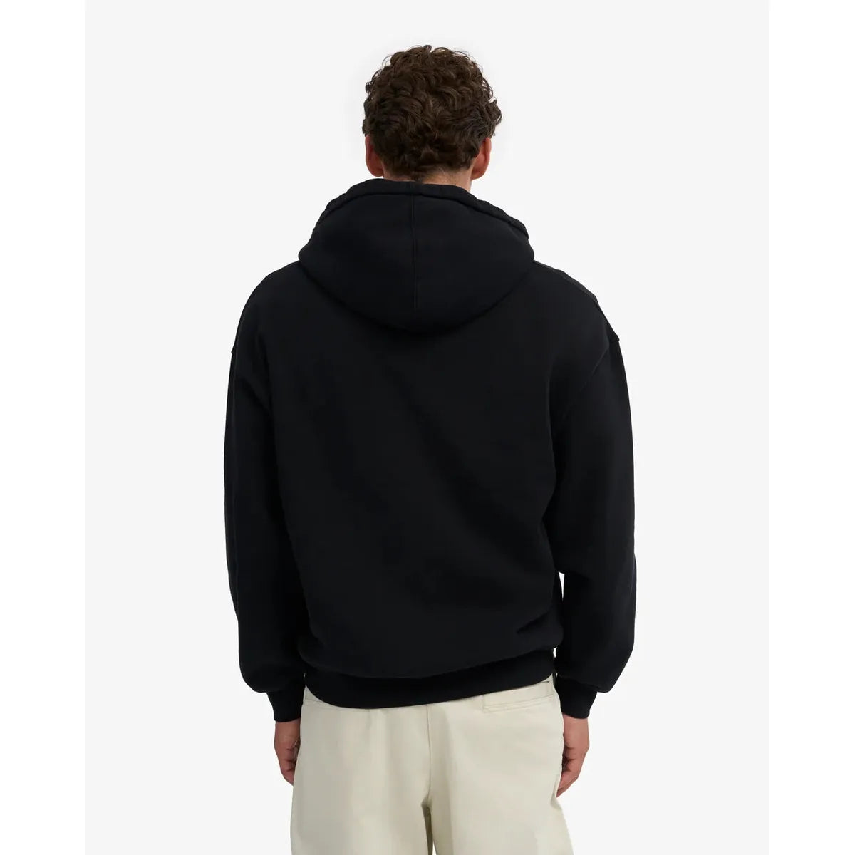 Colorful Standard Organic Oversized Zip Hood - Deep Black