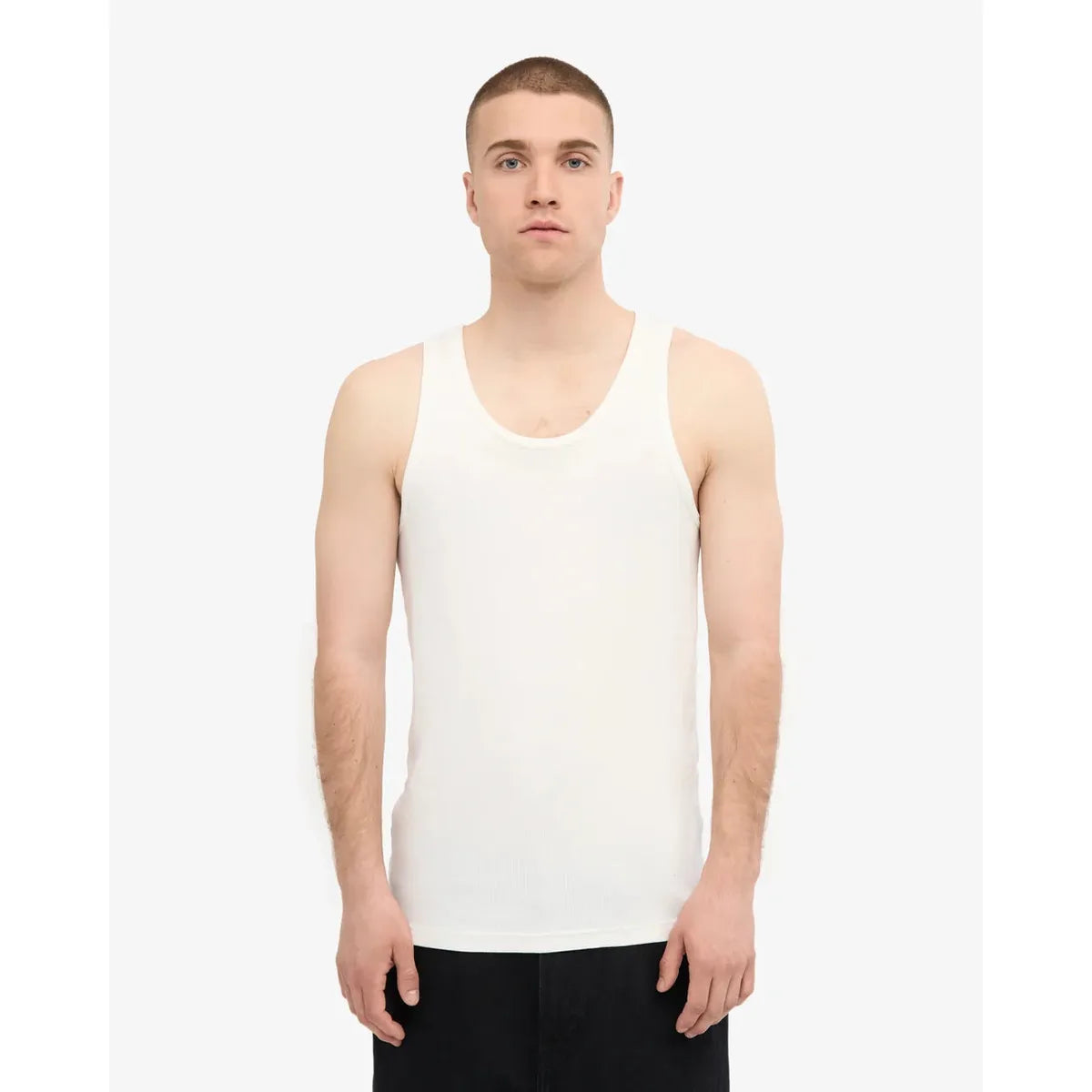 Colorful Standard Organic Rib Tank Top - Optical White