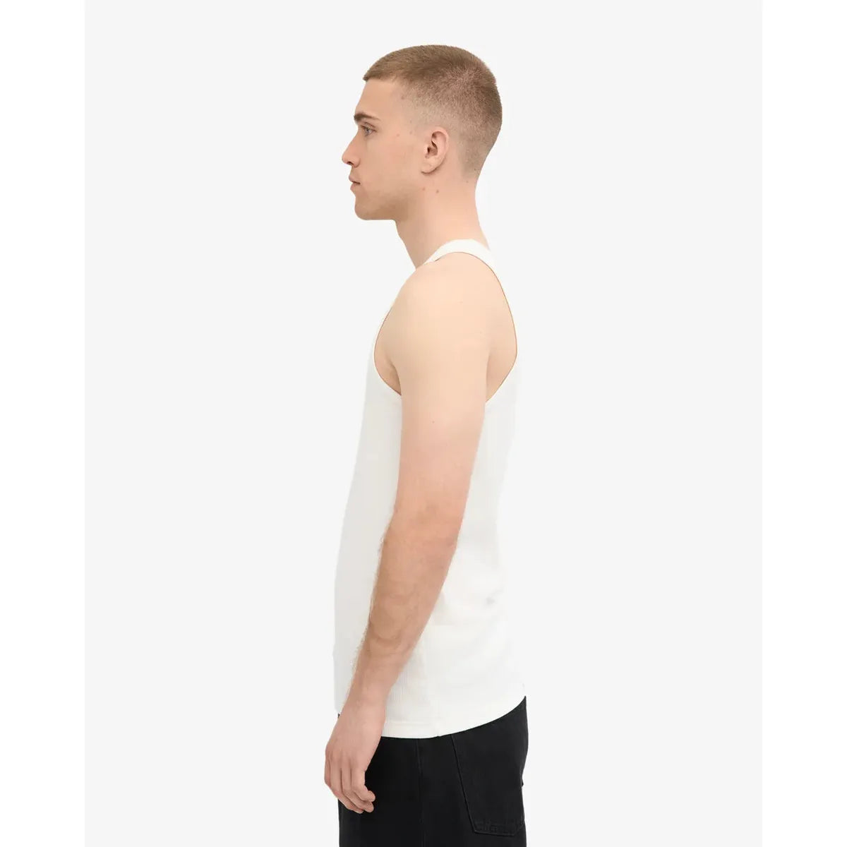 Colorful Standard Organic Rib Tank Top - Optical White
