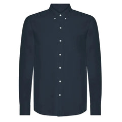 Colorful Standard Organic Flannel Shirt in Navy Blue