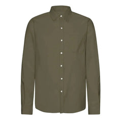 Colorful Standard Organic Flannel Shirt in Dusty Olive