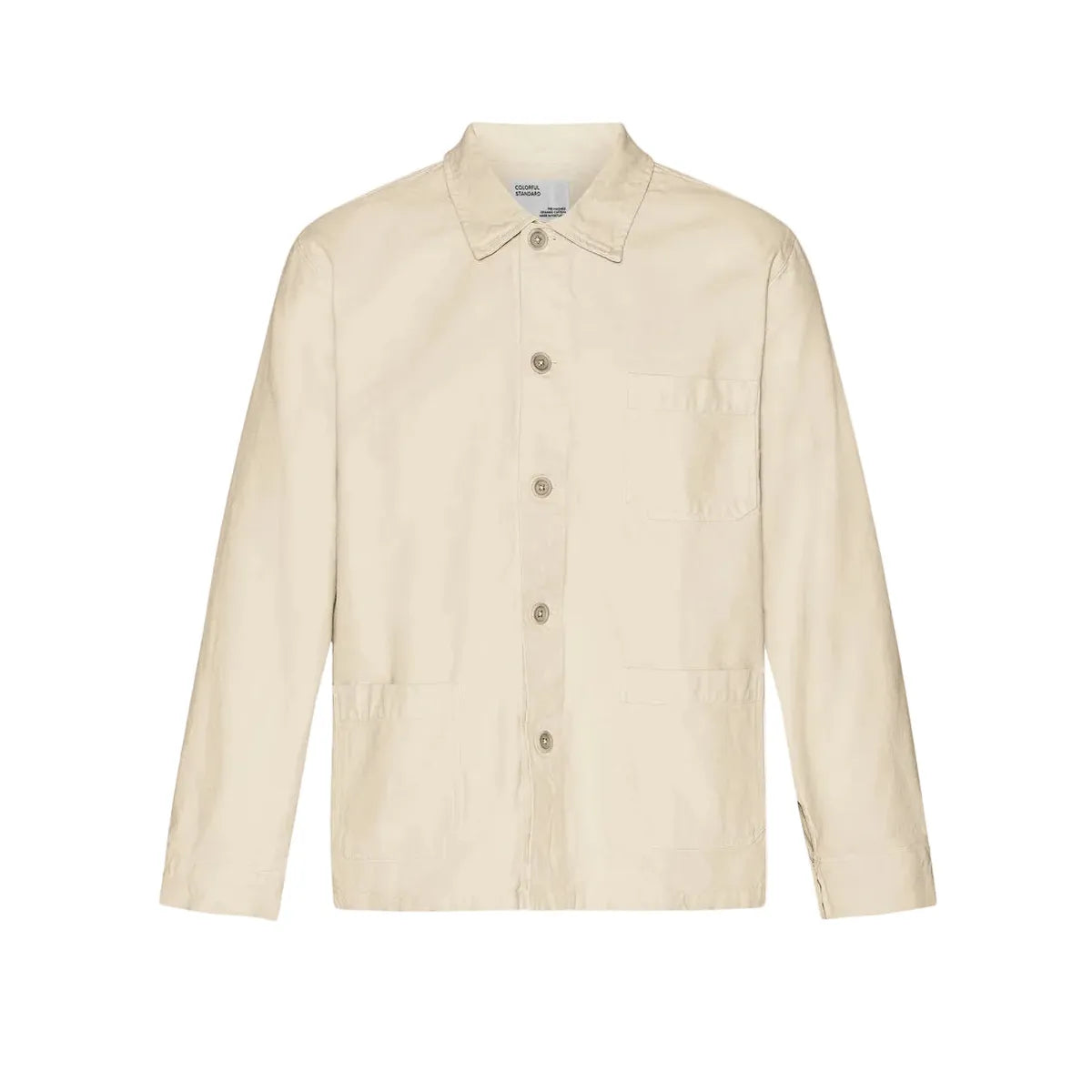 Colorful Standard Organic Workwear Jacket - Ivory White