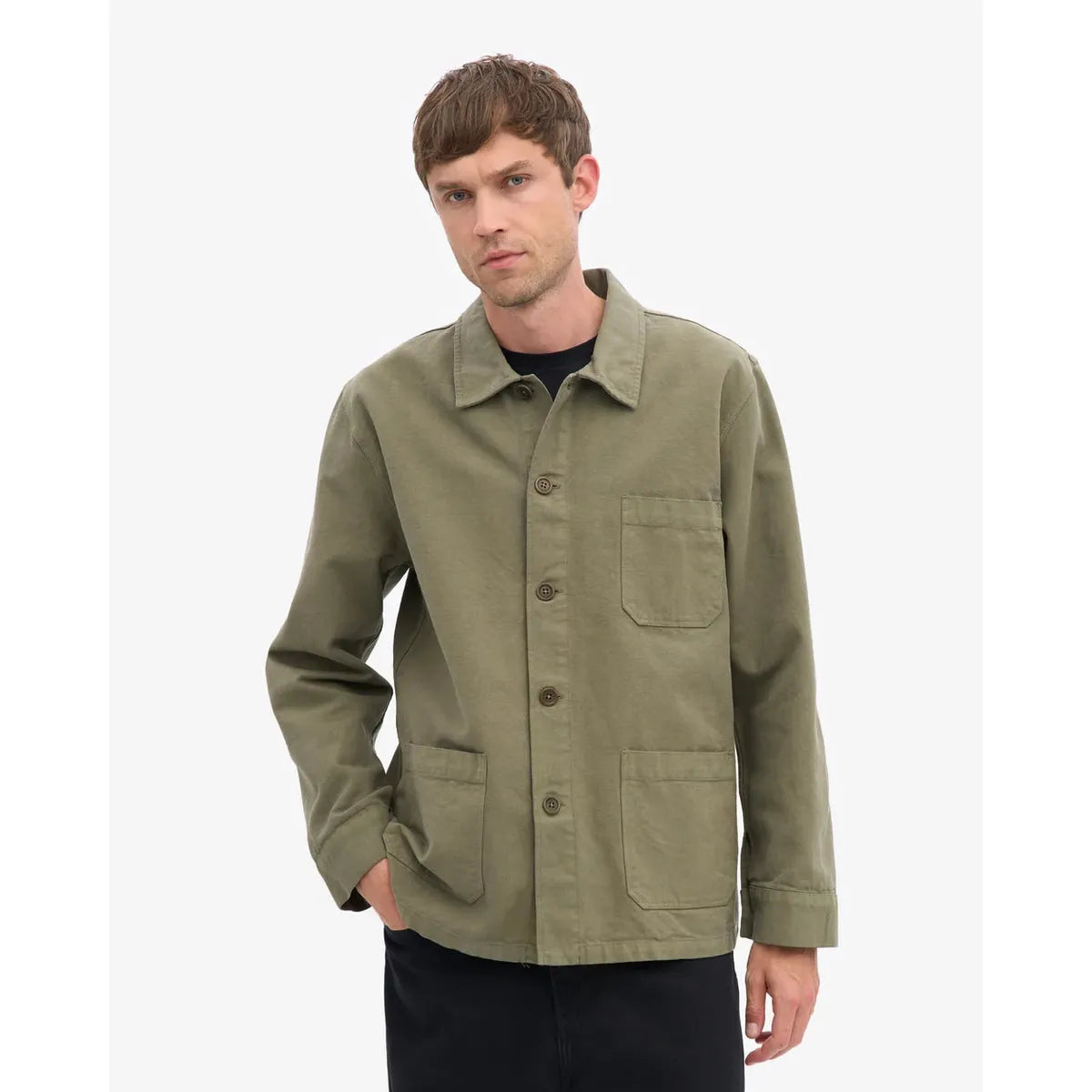 Colorful Standard Organic Workwear Jacket - Dusty Olive
