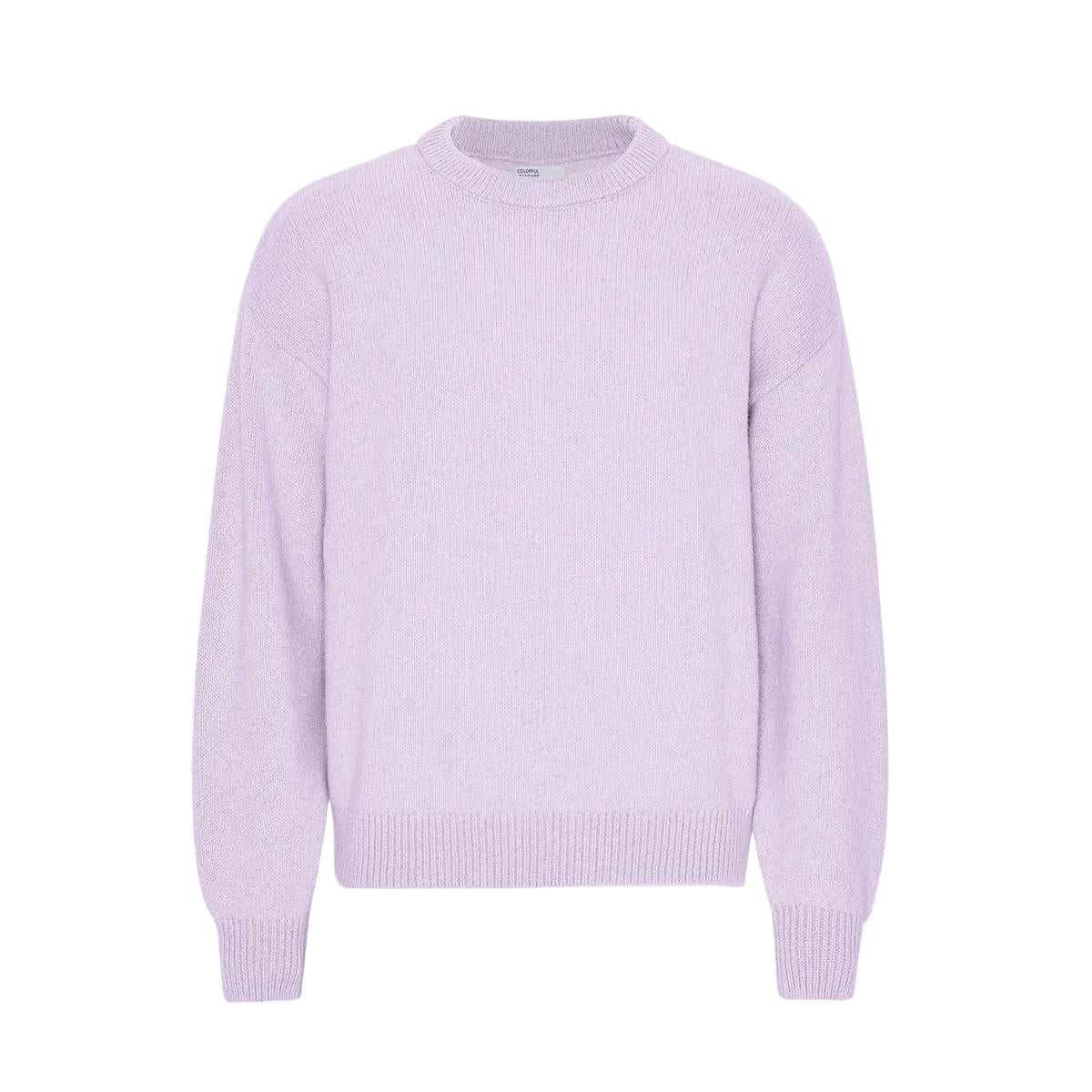 Colorful Standard Oversized Merino Wool Crew - Soft Lavender