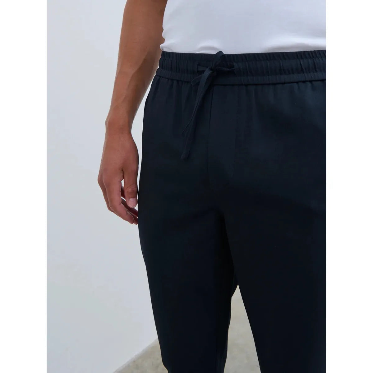 NOBL Hudson Drawstring Trousers Navy