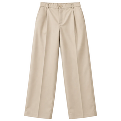Belier Gaston Relaxed Fit Trousers in Light Beige
