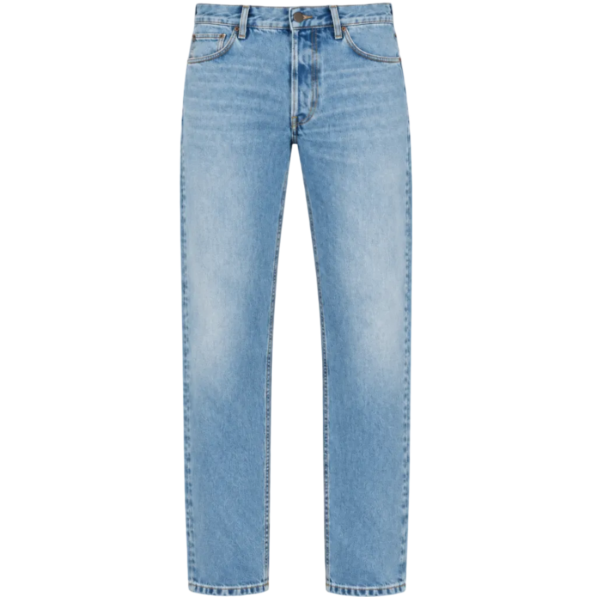 Haikure Tokyo Slim Trousers in Mediterranean Blue