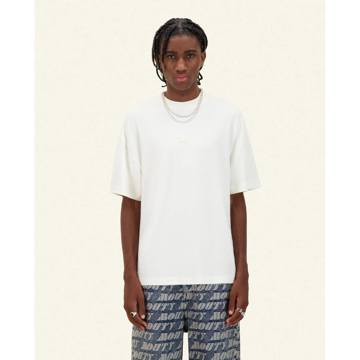 Mouty Ecru Spirtual T-shirt