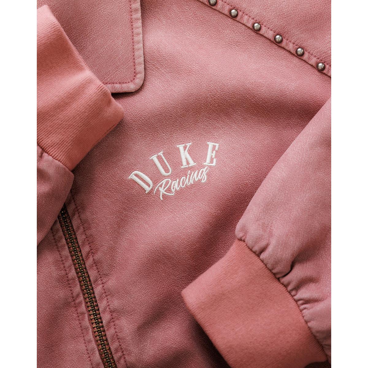 Duke + Dexter DR4 Sun Faded Rose Bomber Jacket