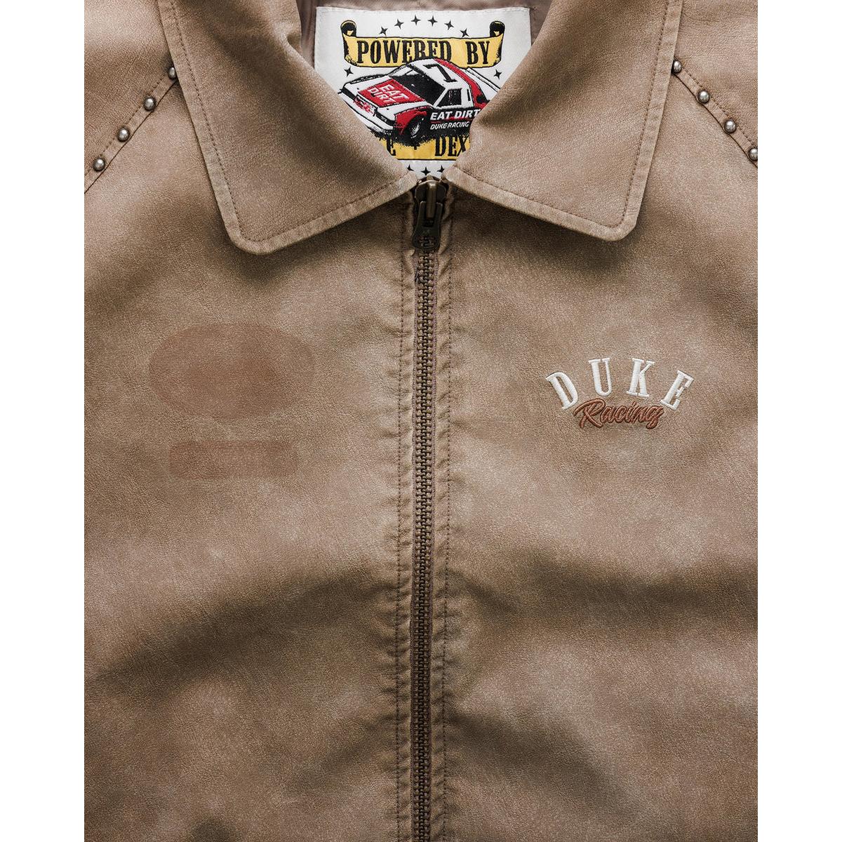 Duke + Dexter DR4 Sun Faded Tan Bomber Jacket