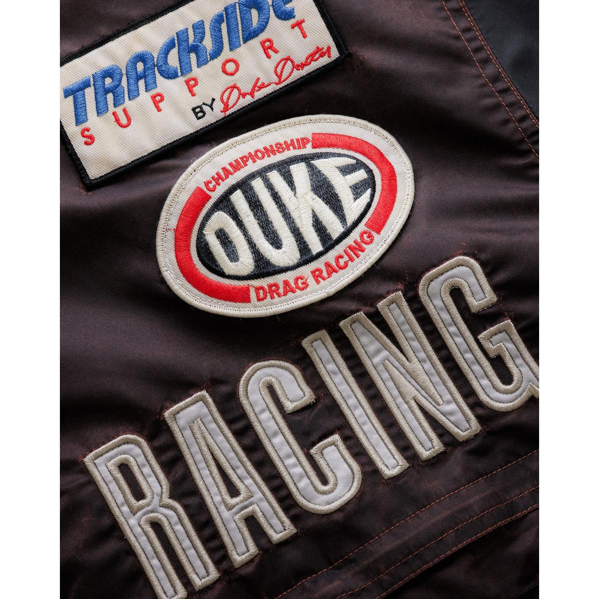 Duke + Dexter DR4 Trackside Vintage Mauve Bomber Jacket