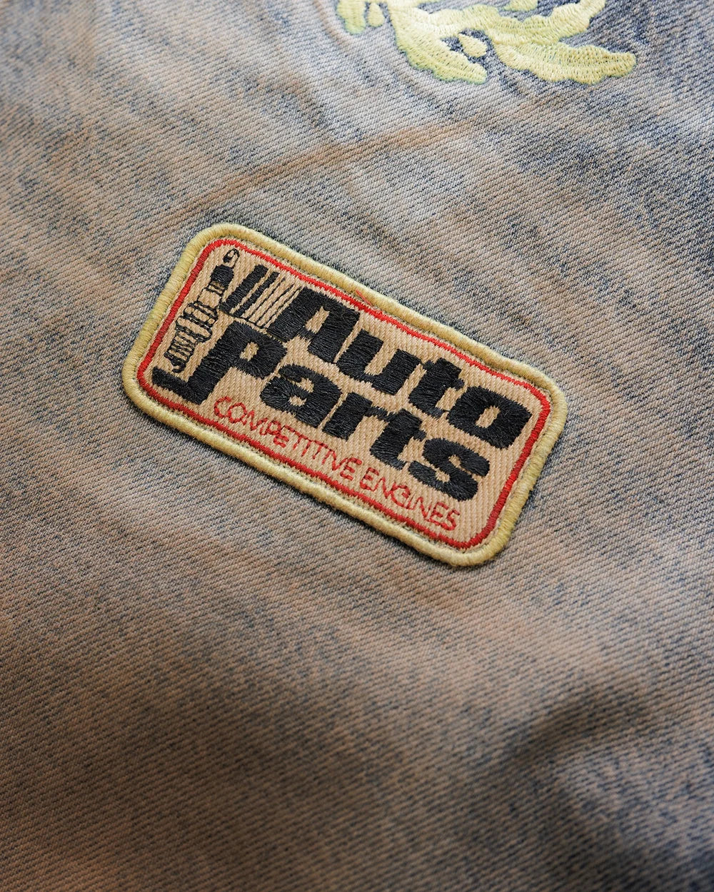 Duke + Dexter DR4 Trackside Washed Denim Blue Jeans