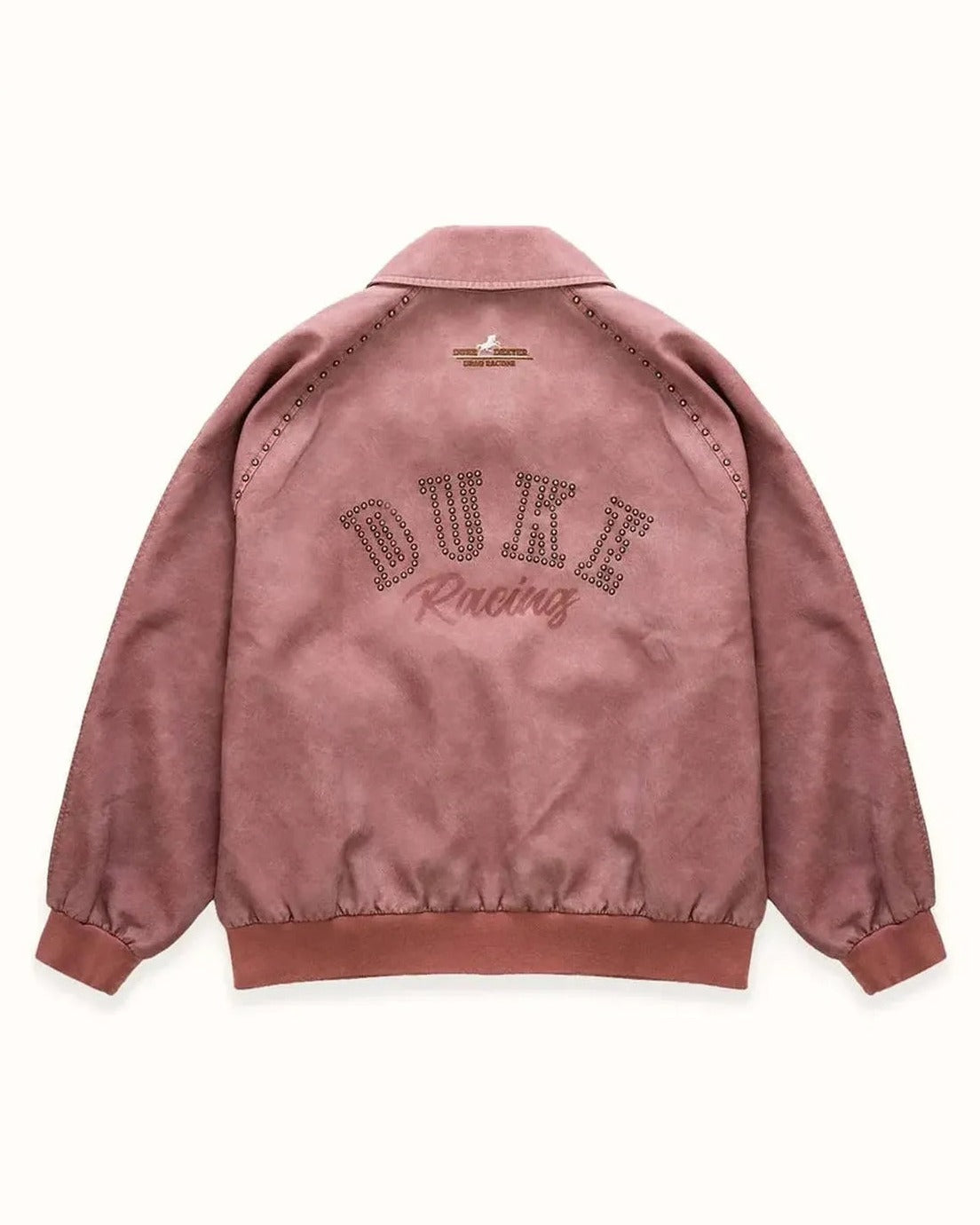 Duke + Dexter DR4 Bomber Jacket in Sun Faded Rose