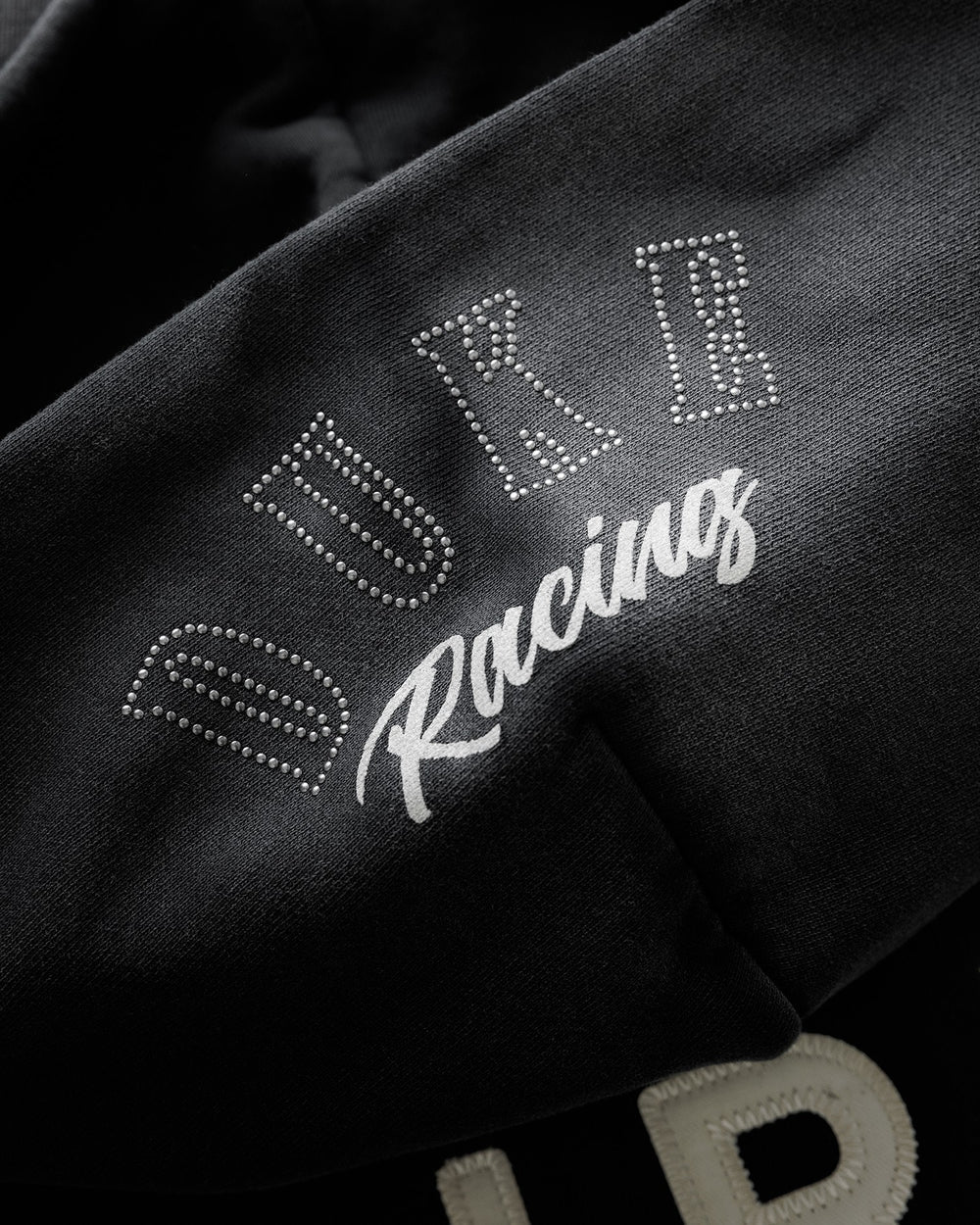 Duke + Dexter DR4 Eat Dirt Washed Black Zip Hoodie