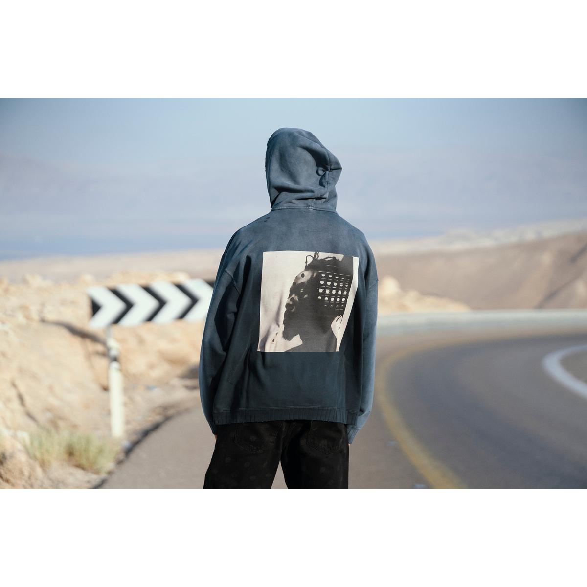 Maison Mihara BEDWIN PHOTO PRINT HOODIE