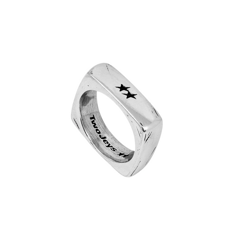 Twojeys Single Geometry Ring