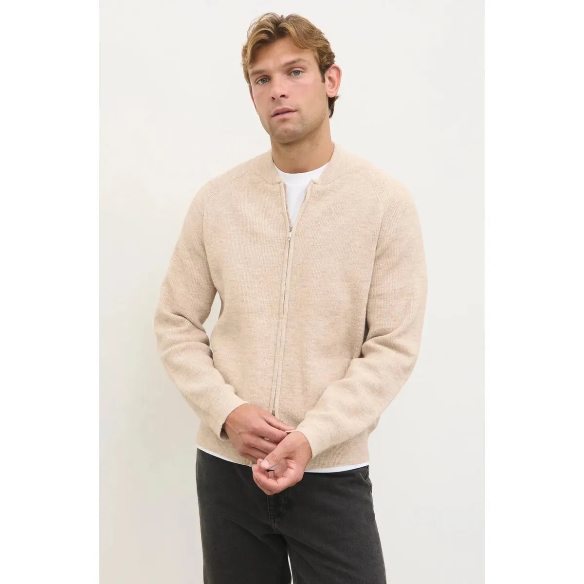 NOBL Felix Boucle Bomber Mocha
