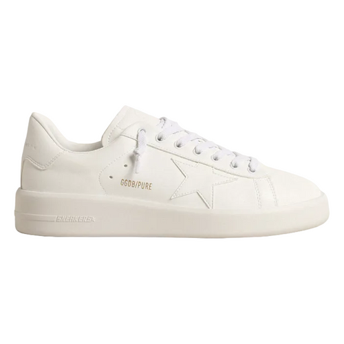 Golden Goose Purestar Bio-Based Sneakers in Optic White