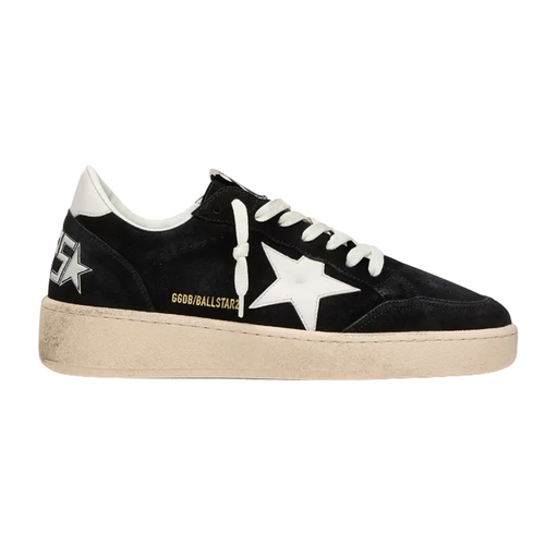 Golden Goose Ball Star 2 Sneakers in Black and White