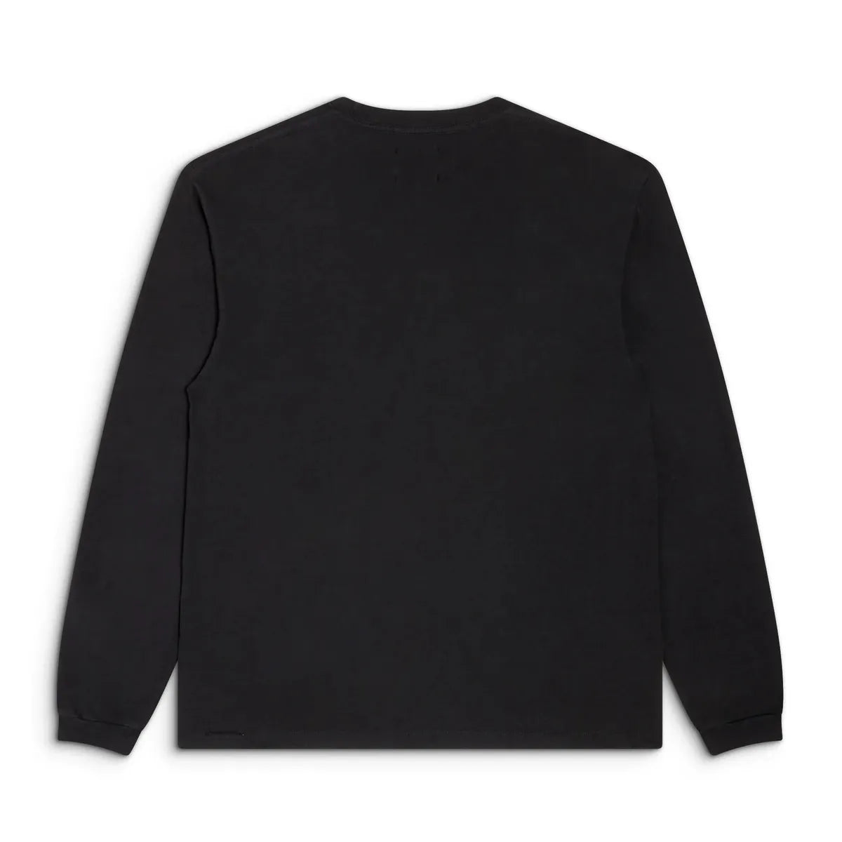 Gallery Dept. French Logo Relaxed-fit Lux Long Sleeve Tee in Washed Black