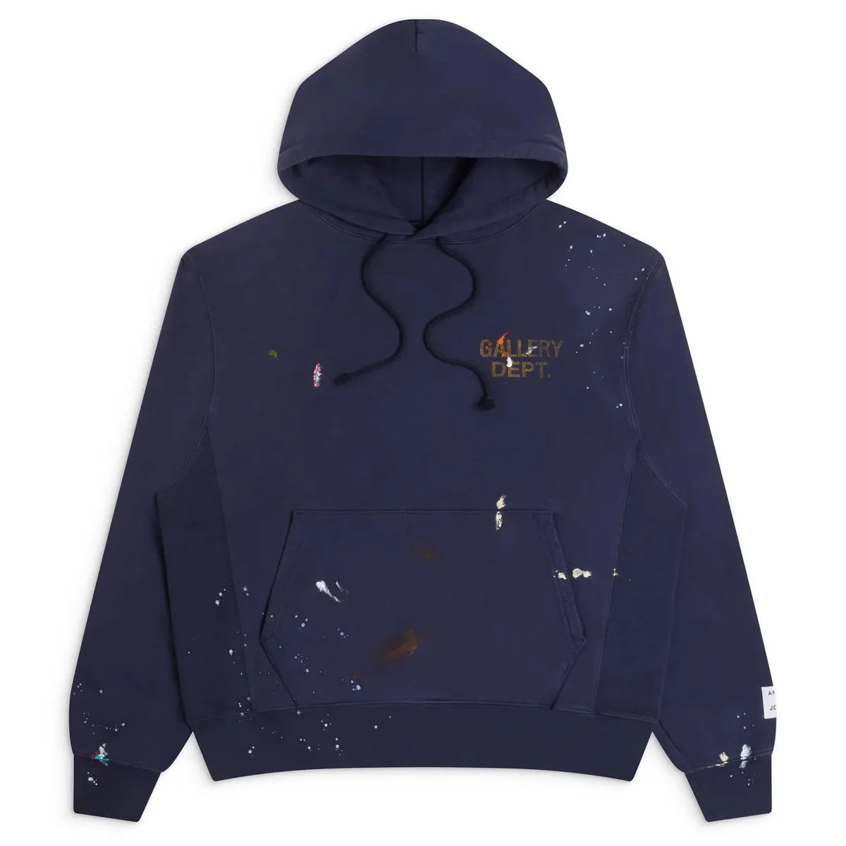 Gallery Paint Logo Navy Hoodie