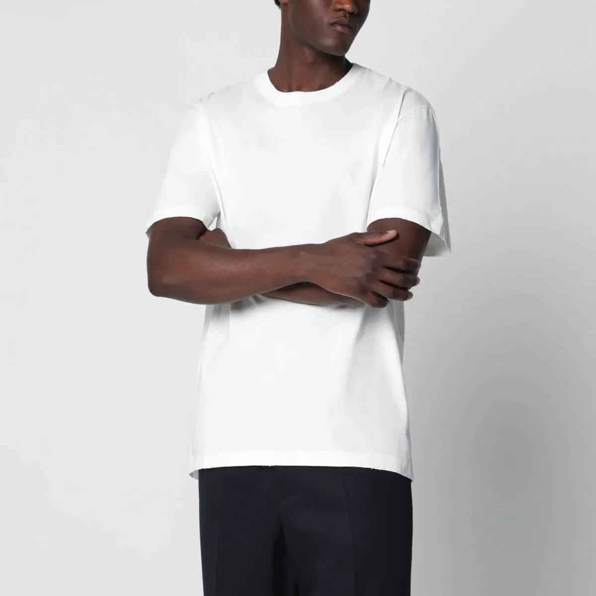 Golden Goose White Basic Cotton T-shirt