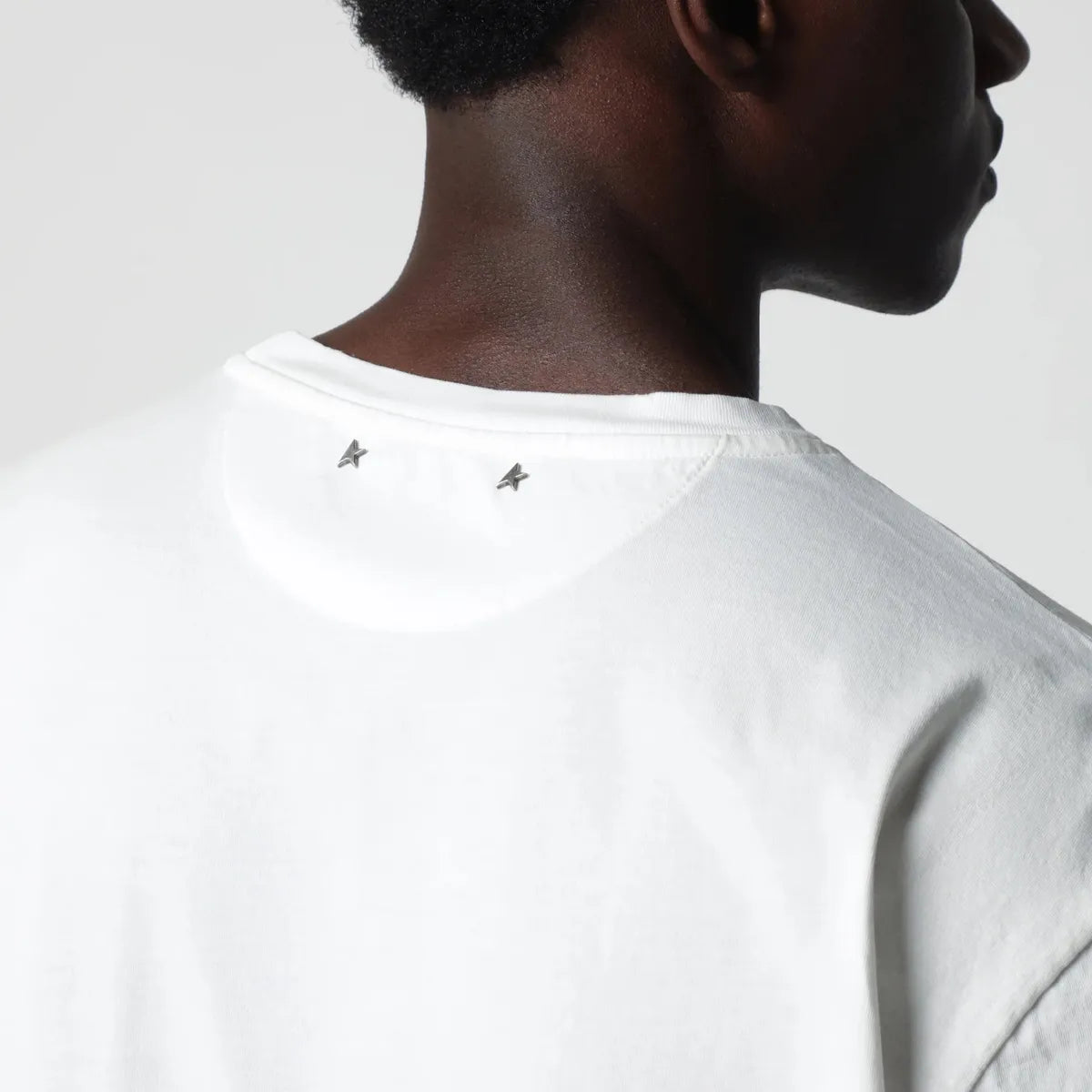 Golden Goose White Basic Cotton T-shirt