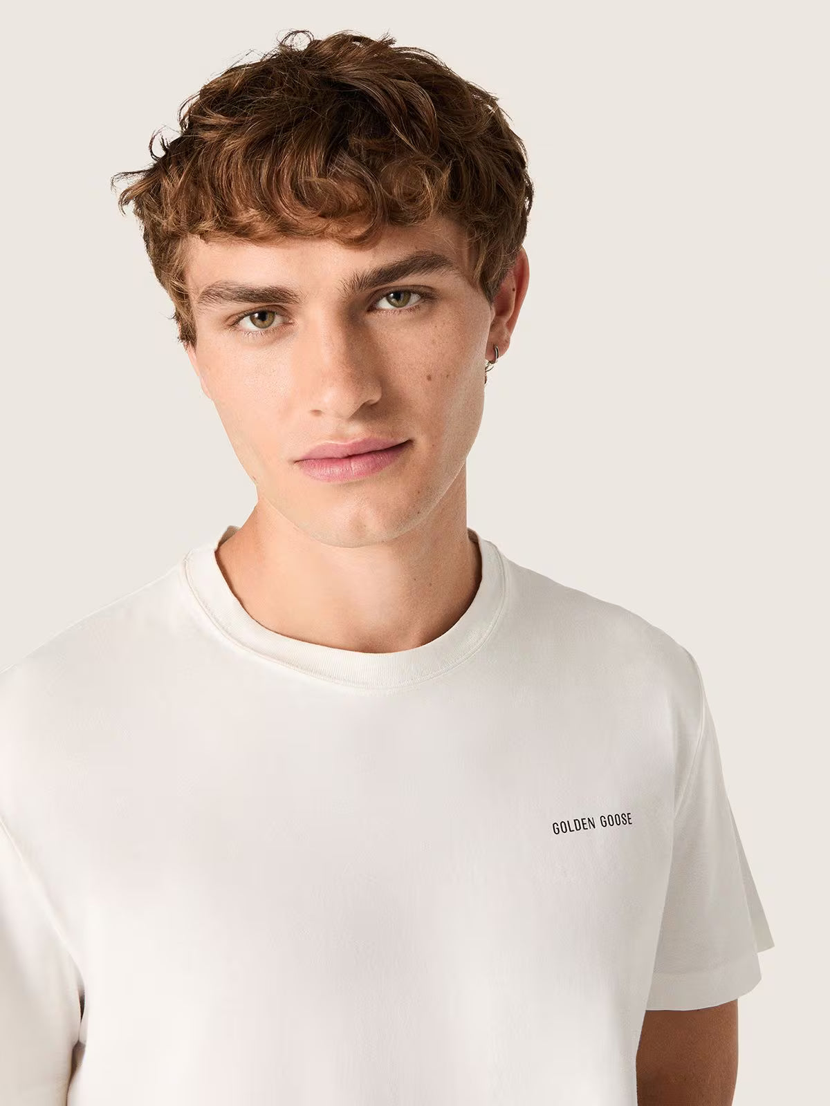 Golden Goose Vintage White T-shirt