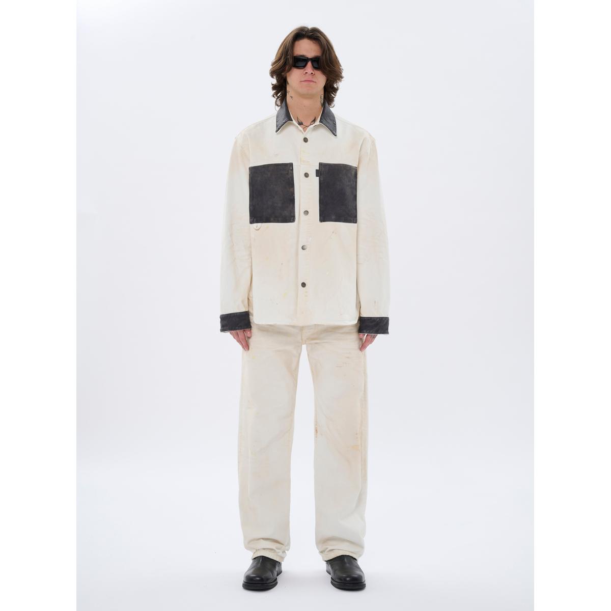 Haikure Arno Pollock White Shirt